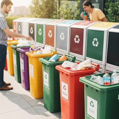 Umweltfreundliche Abfallentsorgung