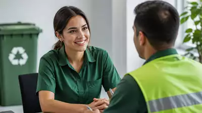 Customer service in waste management