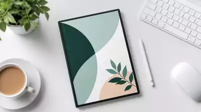 Digital guide or eBook mockup