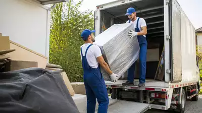 Entrümpelungsfirma in Aktion