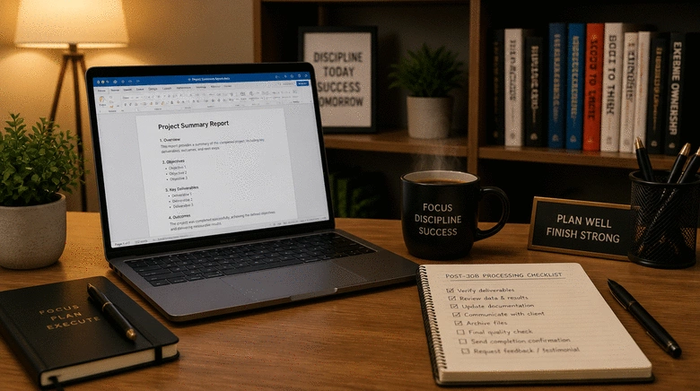 Tipps für die Nachbereitung im Job