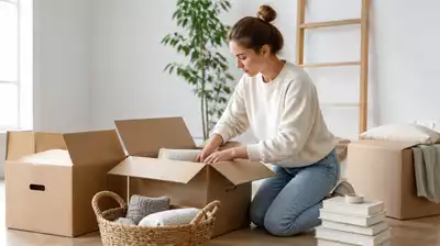 User sorting items for Cleanout service