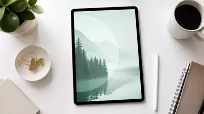 Digital guide or eBook mockup