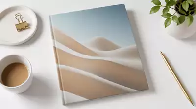Digital guide or eBook mockup