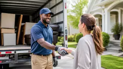 Image depicting excellent customer service in junk removal